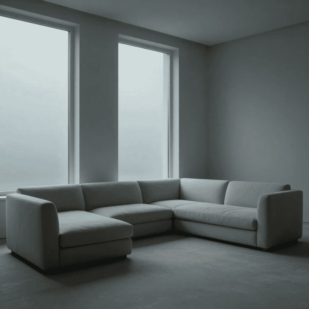 Luxurious interior space with elegant styling